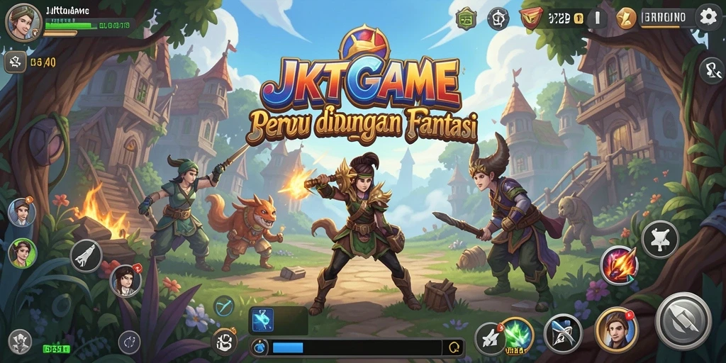 Gameplay JKTGAME yang mendebarkan dan penuh petualangan.
