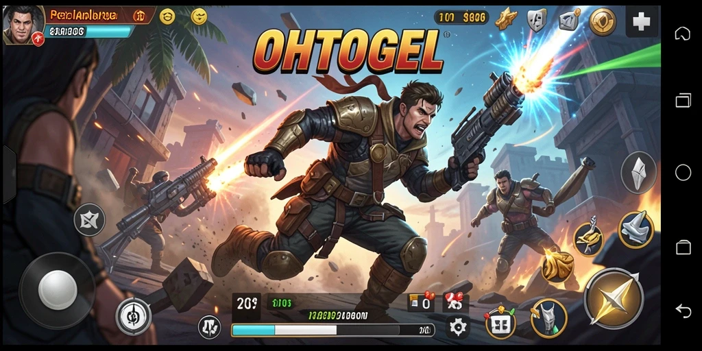 Tampilan gameplay mendebarkan dalam OHTOGEL yang penuh aksi.
