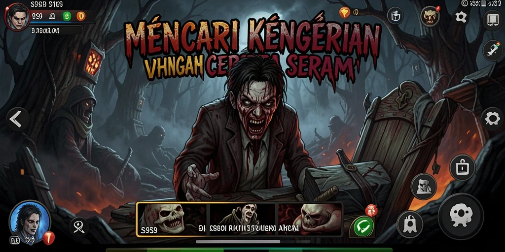 Tangkapan layar menunjukkan suasana mencekam dalam gameplay S9S9.