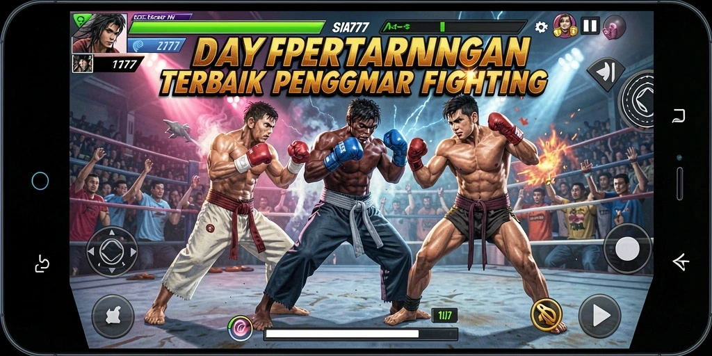 Screenshot gameplay SIA777 menampilkan pertempuran epik yang mendebarkan.