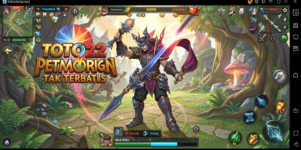 Tampilan gameplay TOTO22 yang memukau dengan berbagai aksi petualangan.