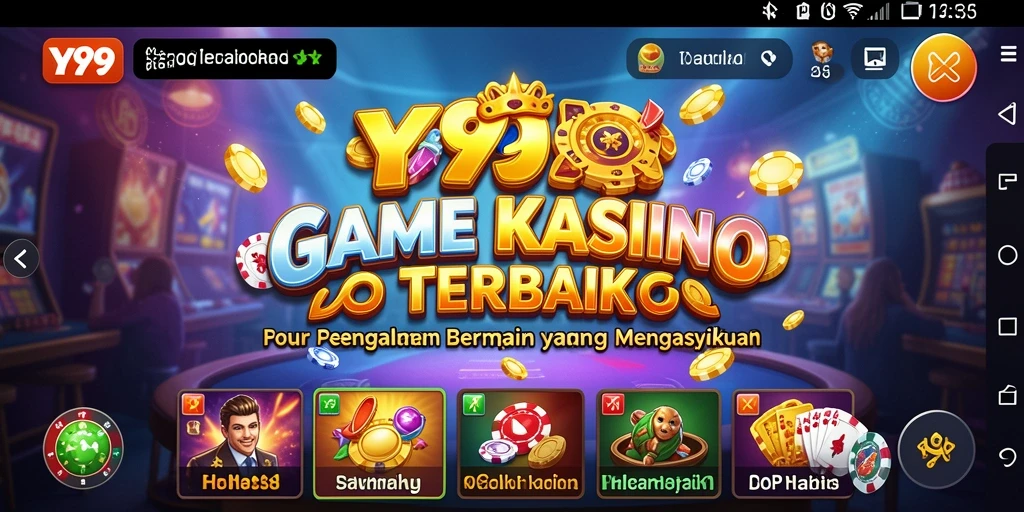 Screenshot utama Y89 menampilkan gameplay kasino yang menegangkan dan menarik.